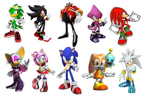 Todos os Personagens do Sonic: Lista Completa de Todos os。